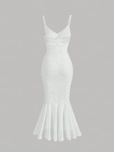 MOD Mermaid Hem Ruched Bust Cami Dress